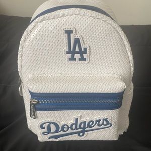 Limited edition and quantity Los Angeles Dodgers sequined, loungefly